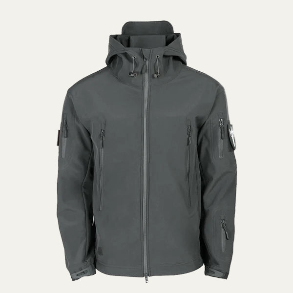 Mens Softshell Jacket Water Resistant Outdoor Fit