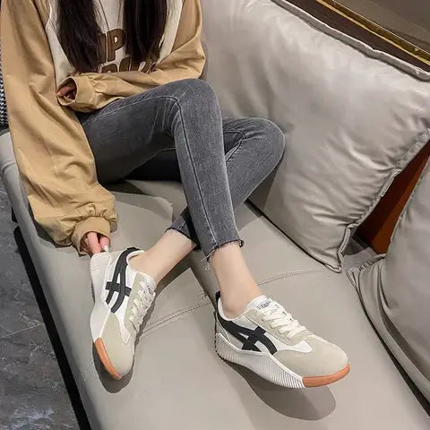 Womens Low Top Sneakers Sculpted Outsole