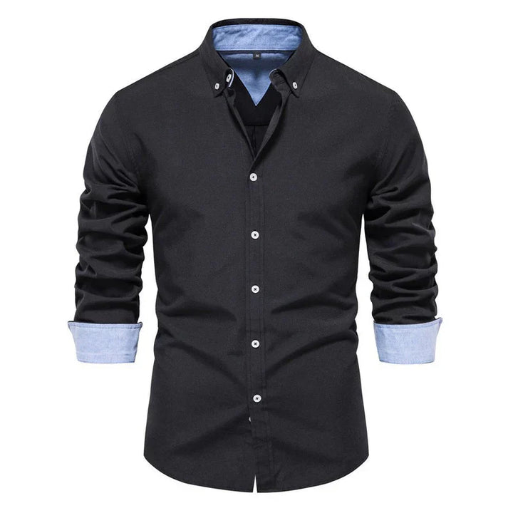 Mens Classic Dress Shirt Regular Fit