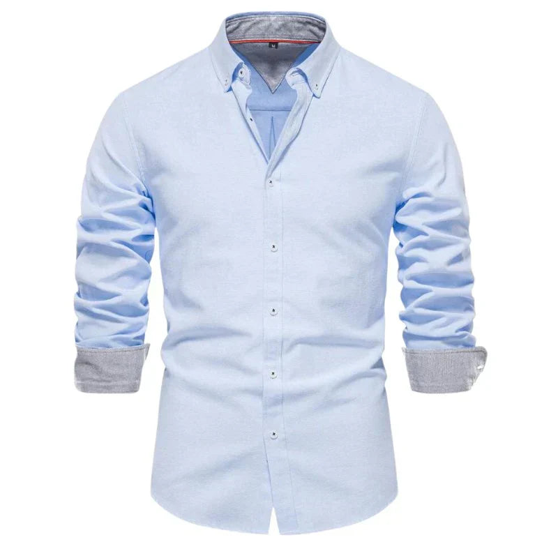 Mens Classic Dress Shirt Regular Fit