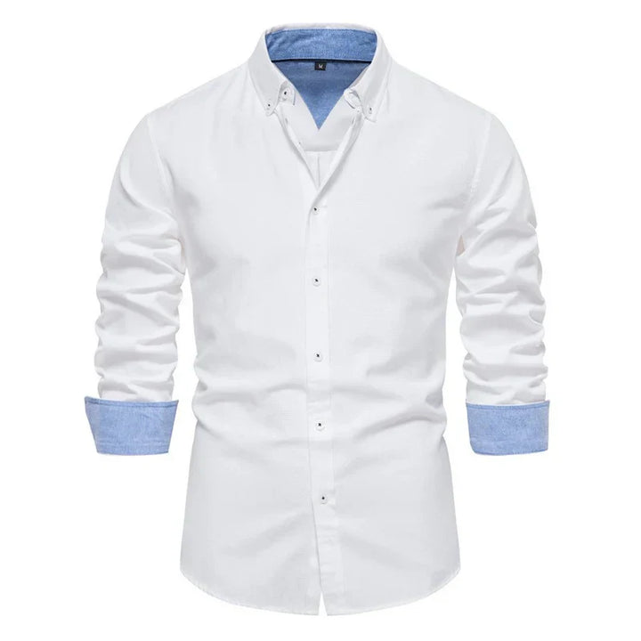 Mens Classic Dress Shirt Regular Fit