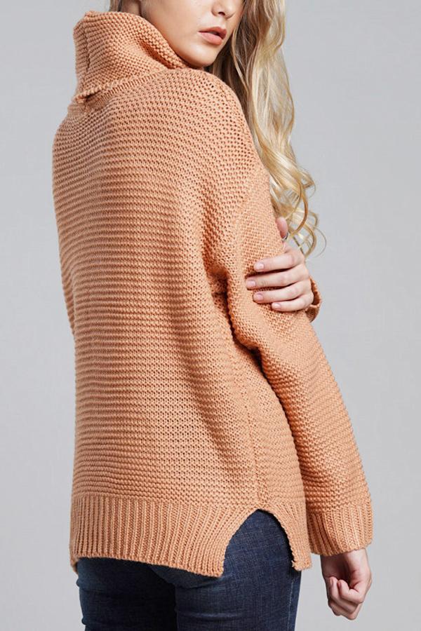 Womens Turtleneck Sweater Cozy Knit Winter