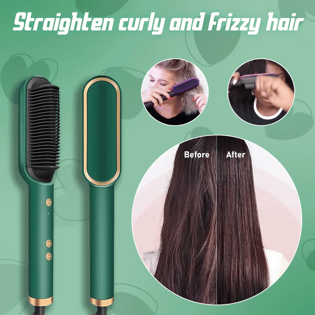 Hair Straightener Flat Iron Ceramic Plates - BritishMode