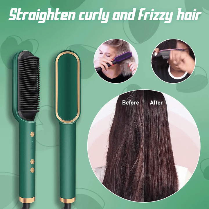Hair Straightener Flat Iron Ceramic Plates - BritishMode