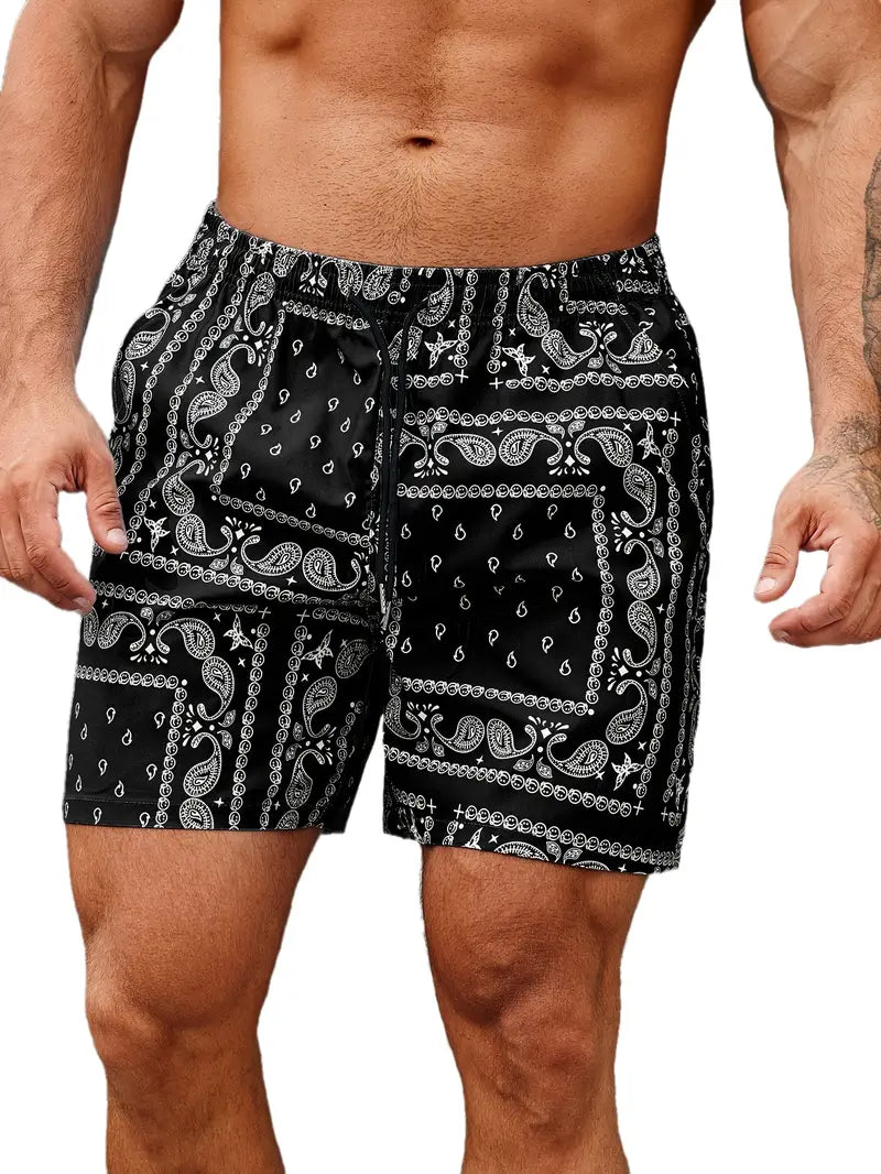 Mens Quick Dry Beach Shorts Lightweight Comfortable Fit - BritishMode