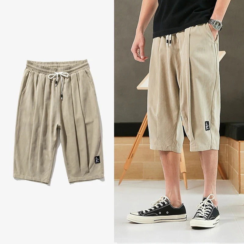 Womens Casual Fit Wide Leg Shorts