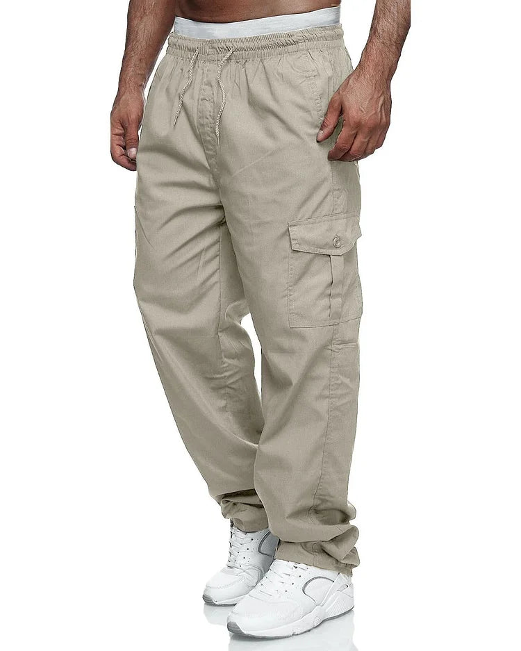 Mens Cargo Pants Relaxed Fit Outdoor