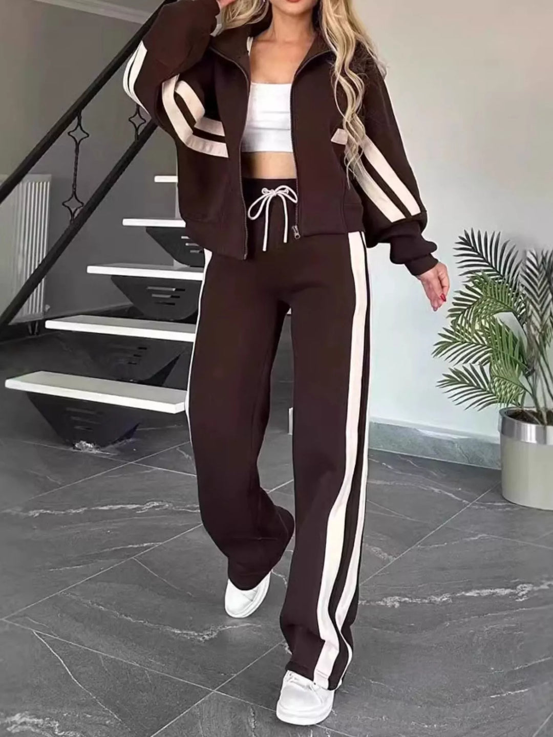 Womens Plus Size Track Suit Comfortable Fit