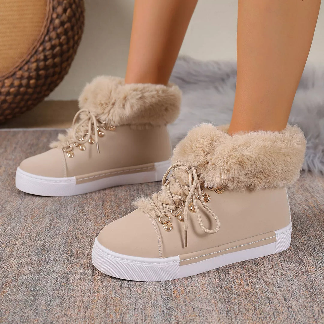 Womens Ankle Boots Tall Block Heel