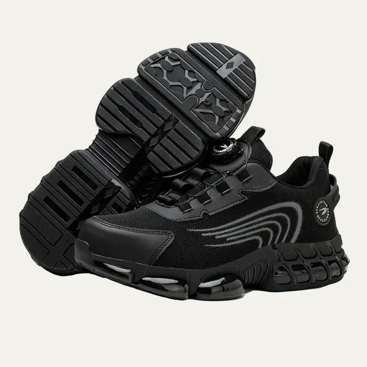 Mens Mesh Sneakers with Rotary Lacing System