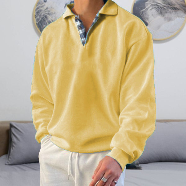 Mens Casual Lightweight Cashmere Knit Sweater