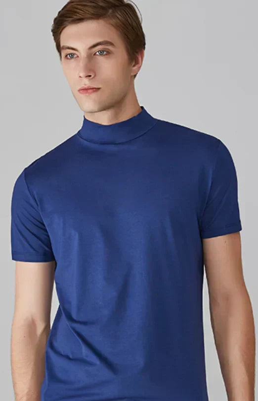 Mens Crew Neck T-Shirt Regular Fit Cotton