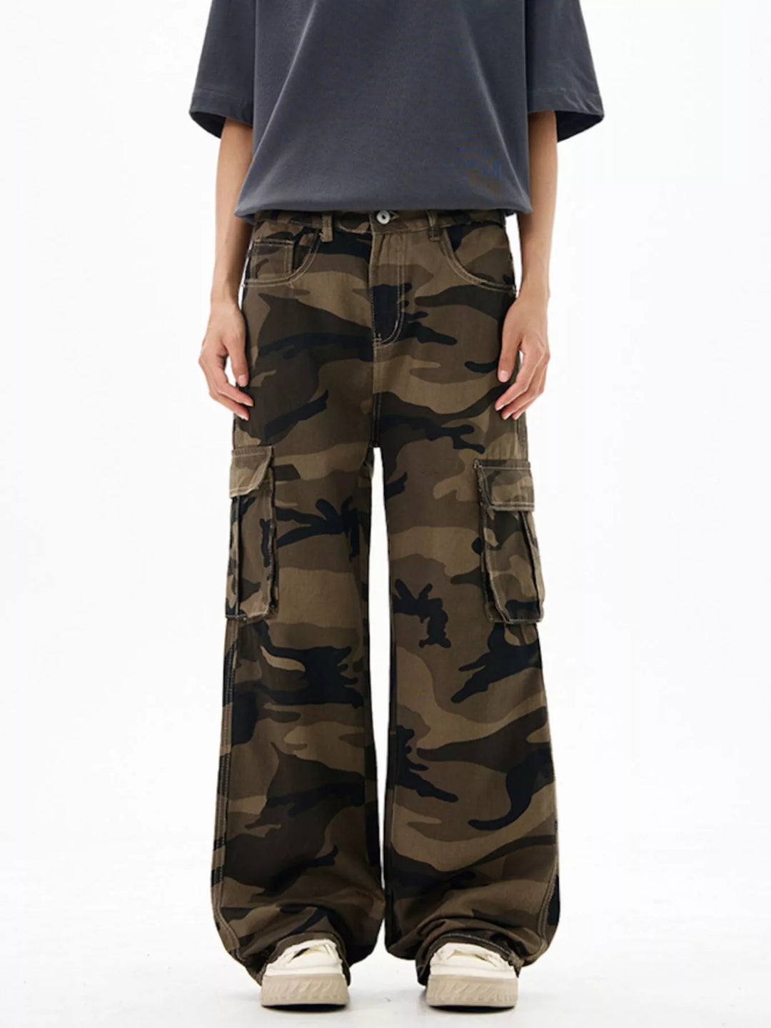 Mens Cargo Pants Tactical Loose Fit - BritishMode