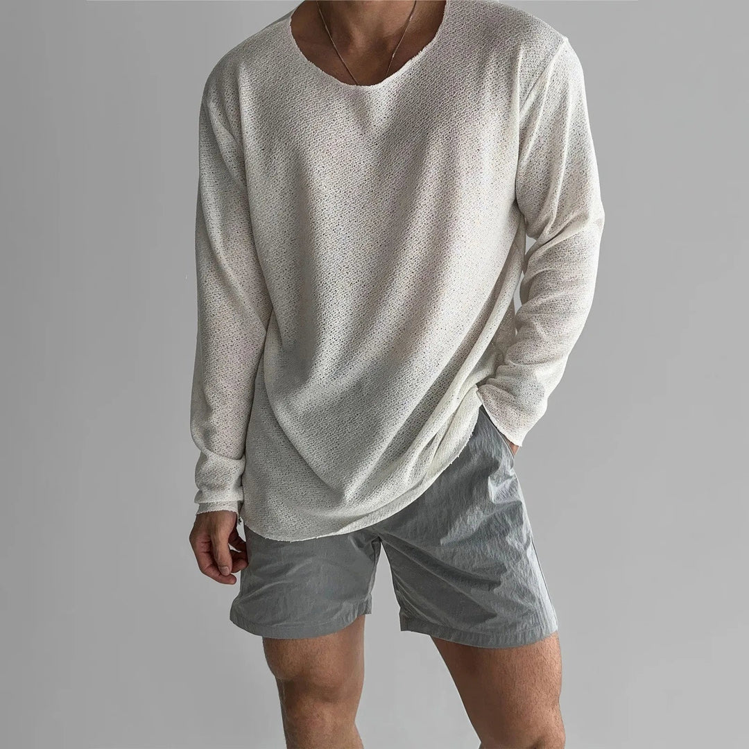 Mens Knit Shirt Breathable Comfortable Fit - BritishMode