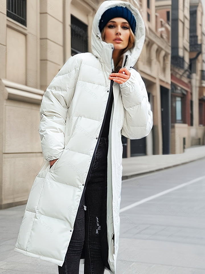 Womens Puffer Parka Coat Waterproof Insulated Hooded - BritishMode