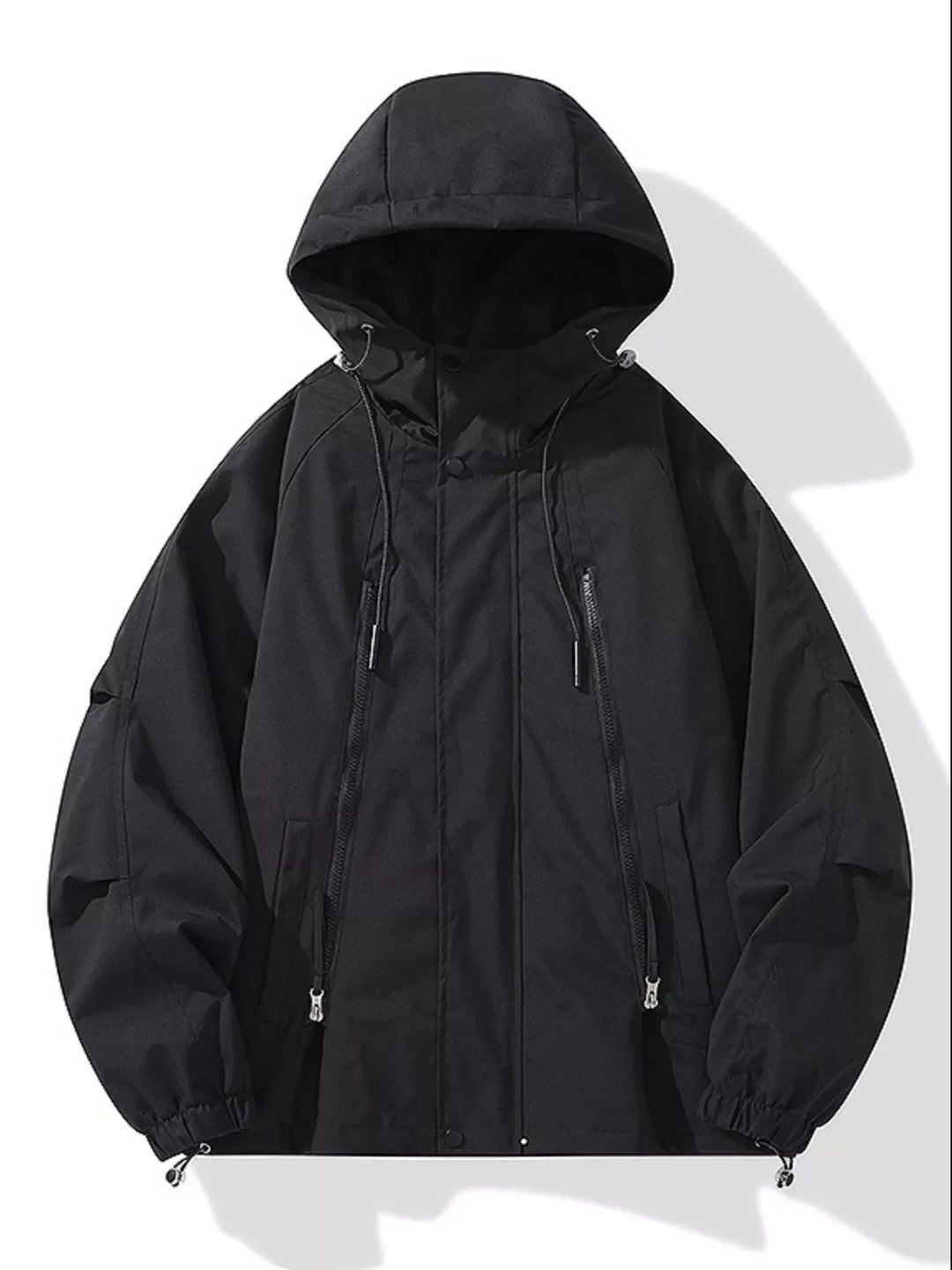 Mens Waterproof Hooded Jacket Big and Tall Fit - BritishMode