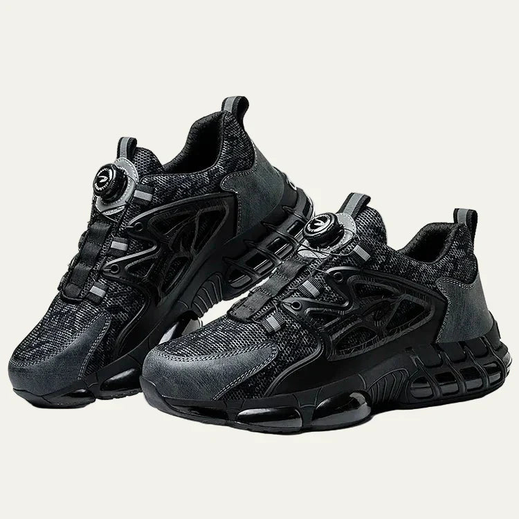 Mens Mesh Sneakers with Rotary Lacing System