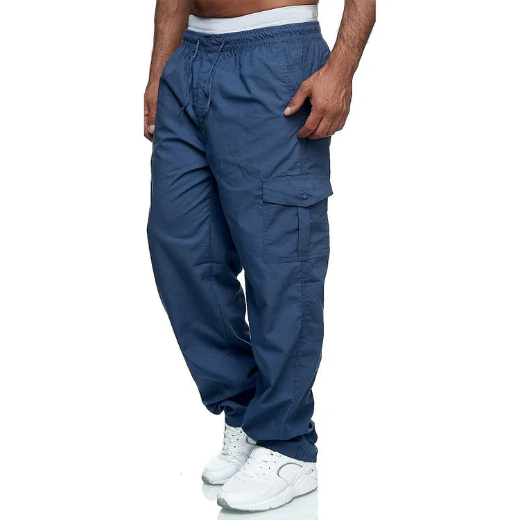 Mens Cargo Pants Relaxed Fit Outdoor