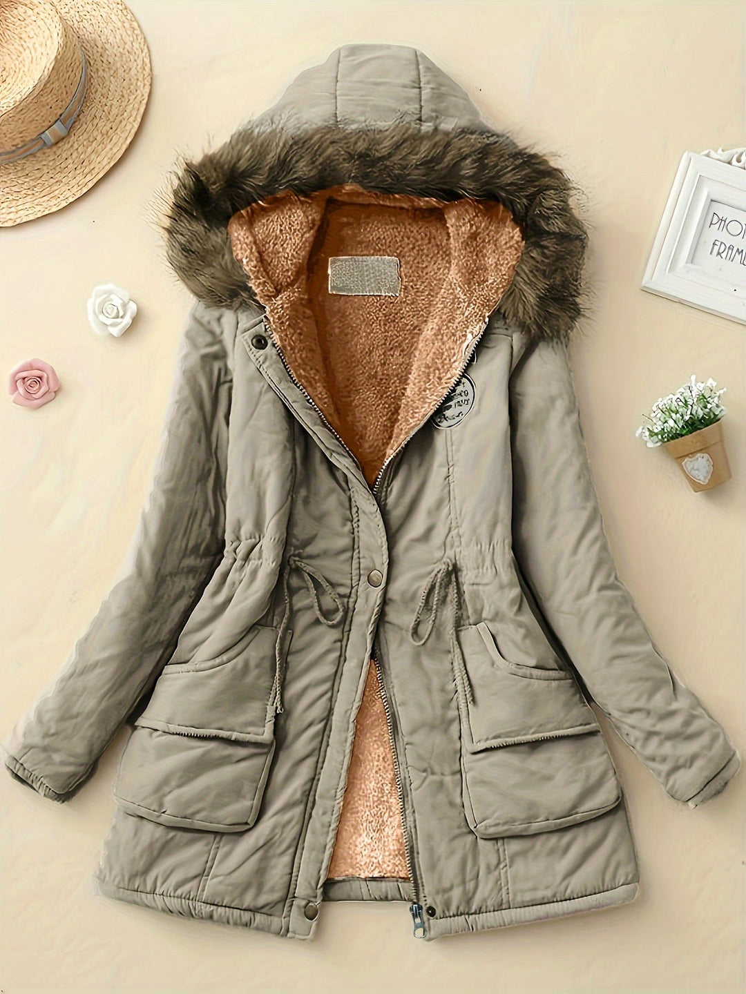 Womens Waterproof Winter Coat with Hood