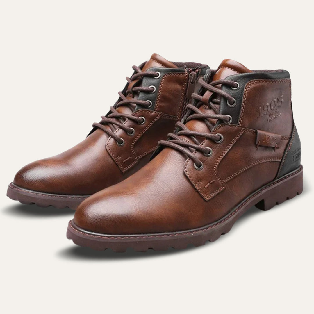 Mens Leather Boots Classic Style - BritishMode
