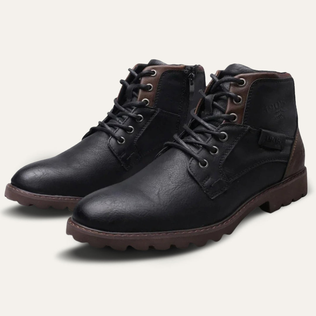 Mens Leather Boots Classic Style