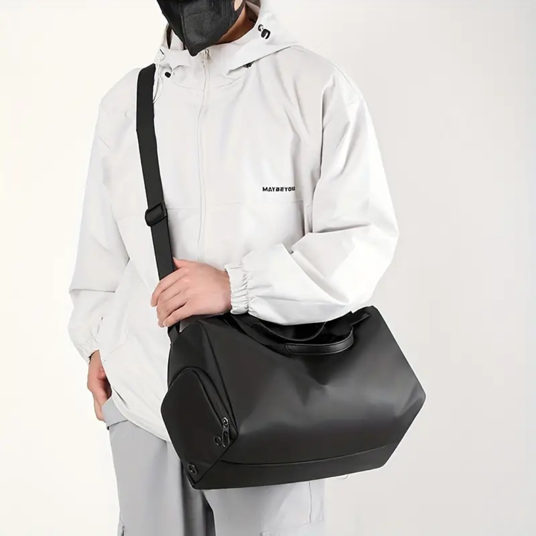 Unisex Sports Bag Waterproof with Shoe Compartment Flexible Design