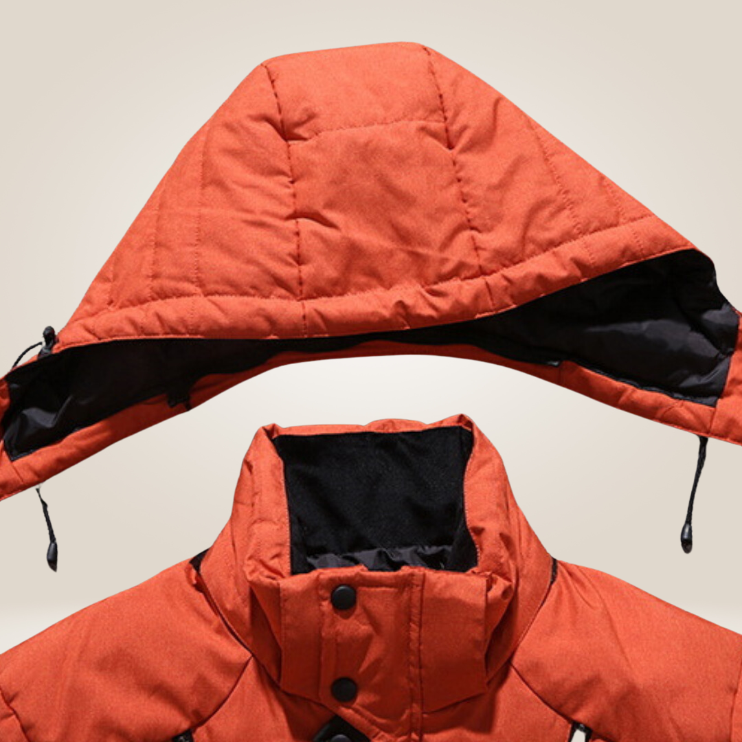 Unisex Thick Winter Parka Jacket Insulated Warm Fit