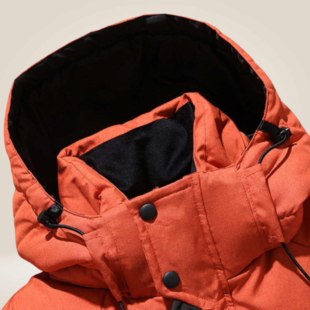 Unisex Thick Winter Parka Jacket Insulated Warm Fit
