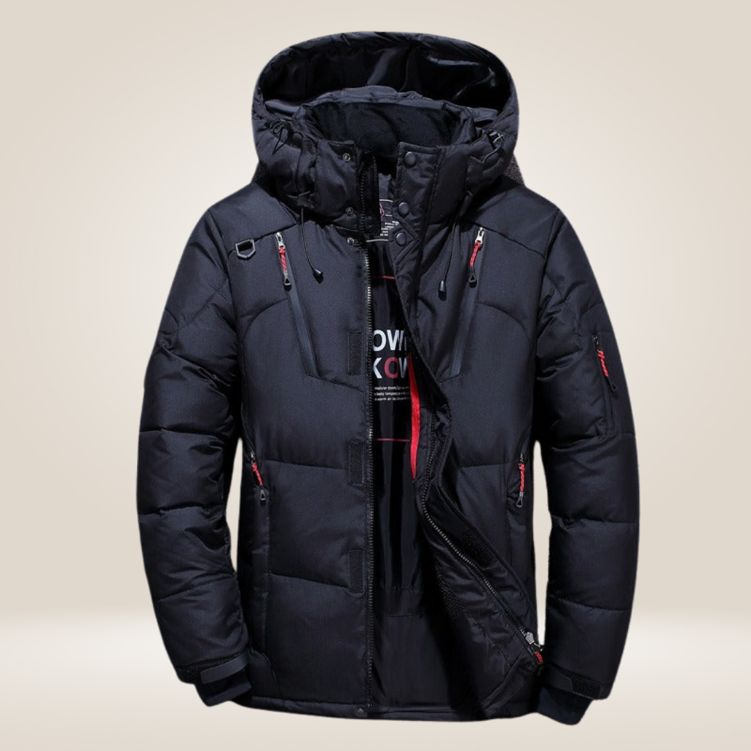 Unisex Thick Winter Parka Jacket Insulated Warm Fit
