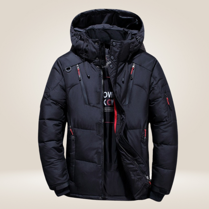 Unisex Thick Winter Parka Jacket Insulated Warm Fit
