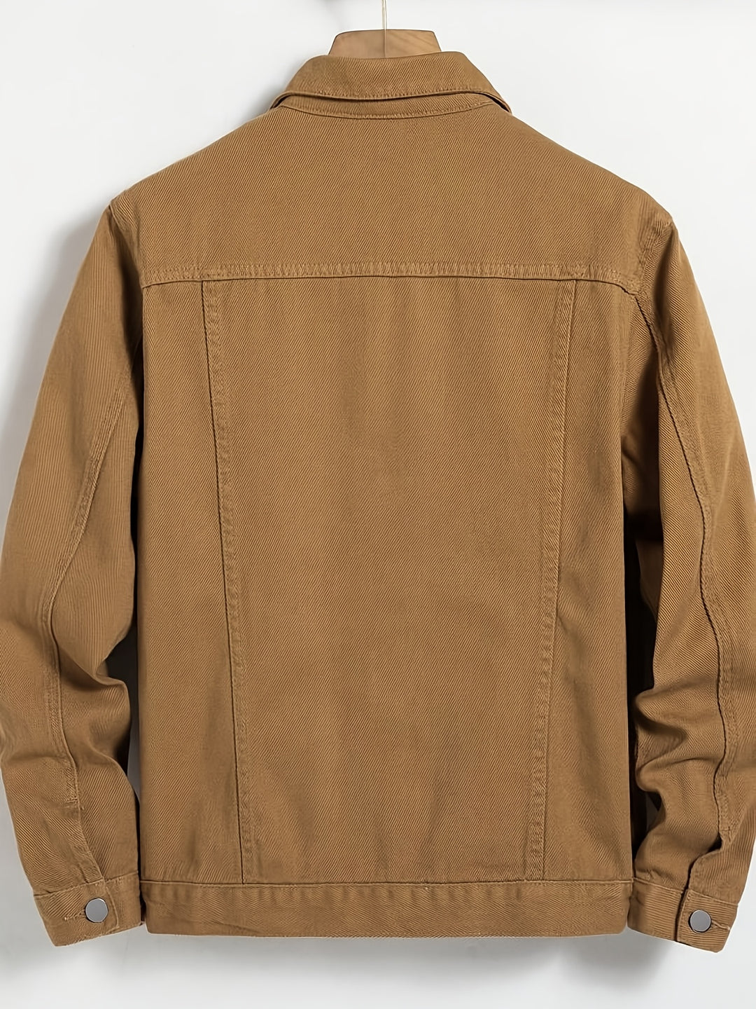 Mens Trucker Jacket Button Front Classic Fit