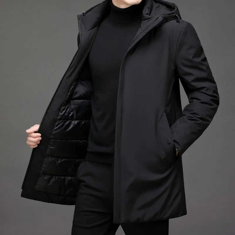 Mens Coat Water-Repellent Windproof Outerwear