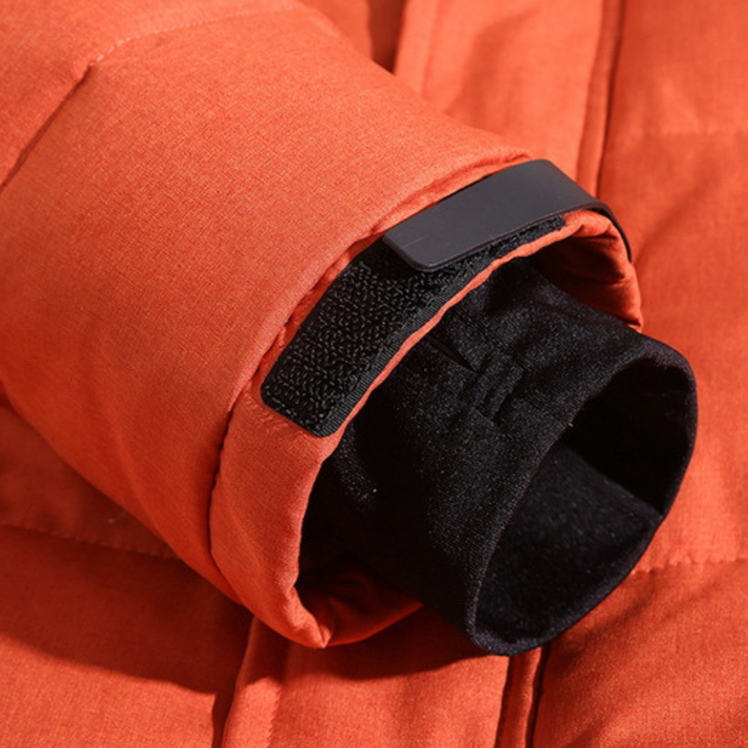 Unisex Thick Winter Parka Jacket Insulated Warm Fit