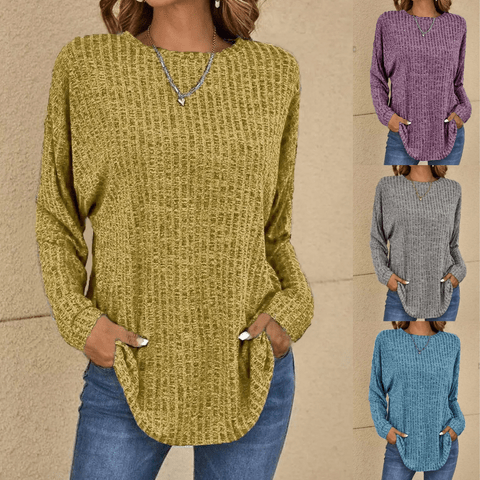 Womens Winter Jumper Warm Knit Cozy Fit - BritishMode