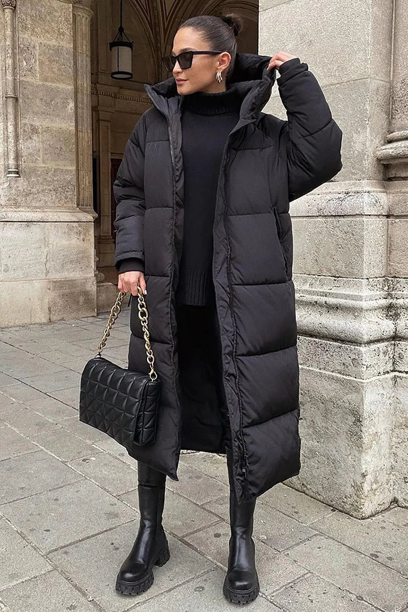 Womens Down Parka Coat Warm Insulated
