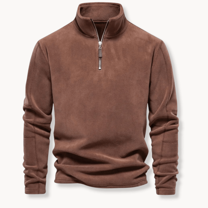 Mens Pullover Sweater Wool Blend Long Sleeve Crew Neck