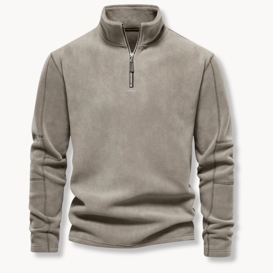Mens Pullover Sweater Wool Blend Long Sleeve Crew Neck