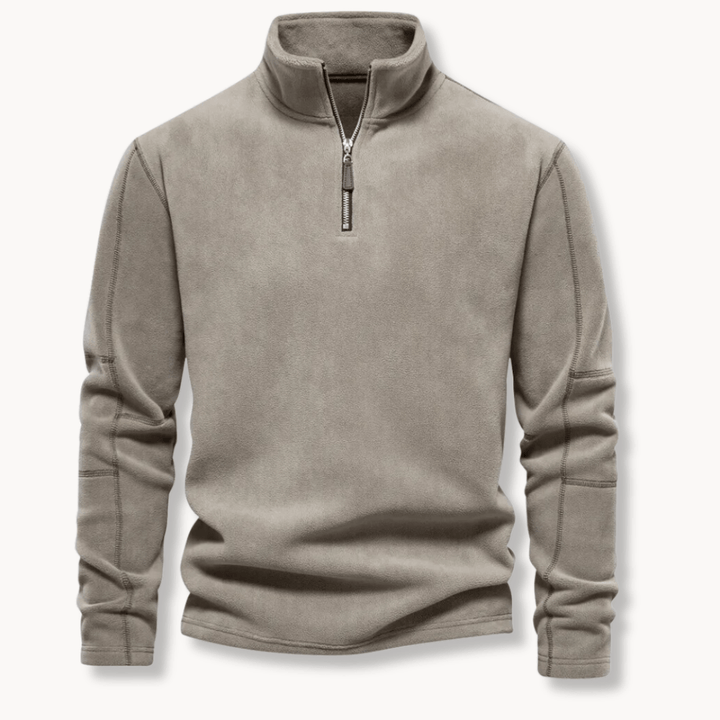 Mens Pullover Sweater Wool Blend Long Sleeve Crew Neck