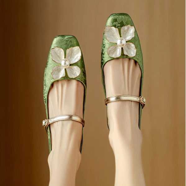 Womens Slingback Pumps Leather Pointed Toe