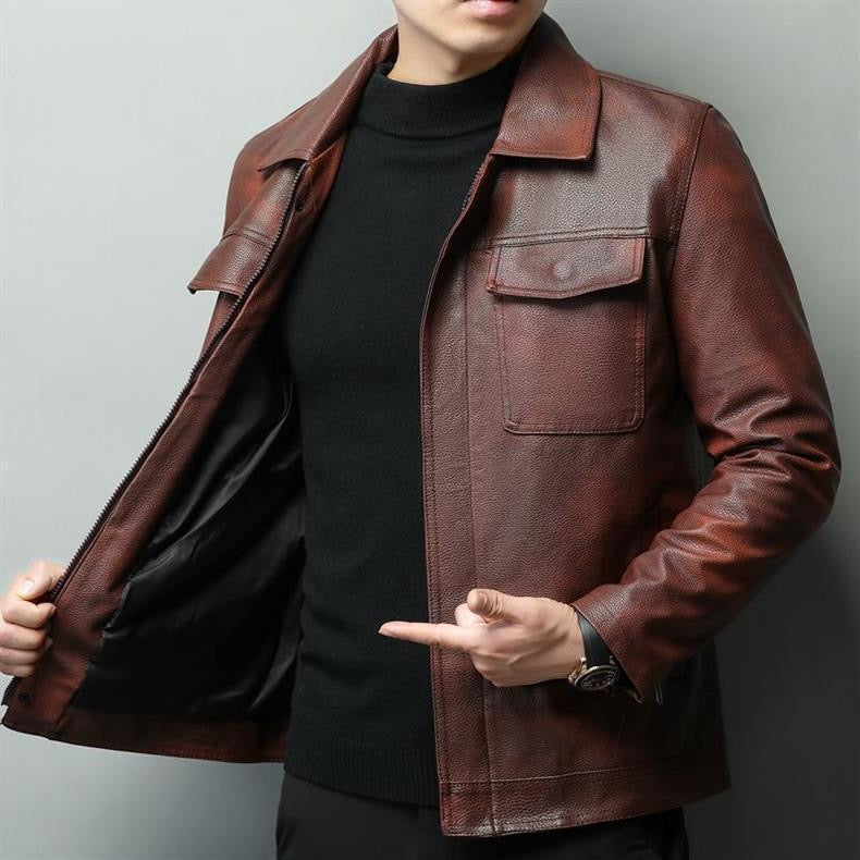 Womens Leather Jacket Classic Fit