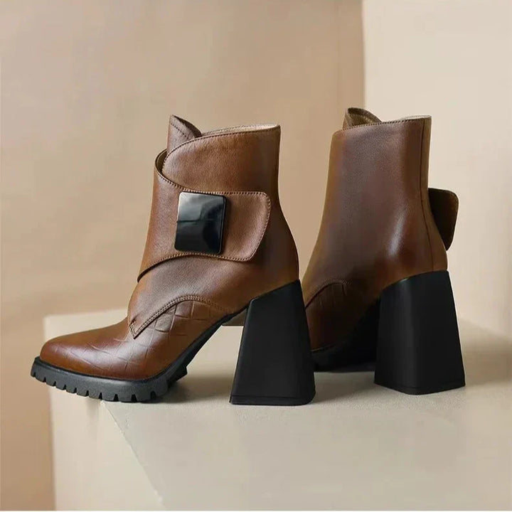 Mens Leather Boots Classic Fit