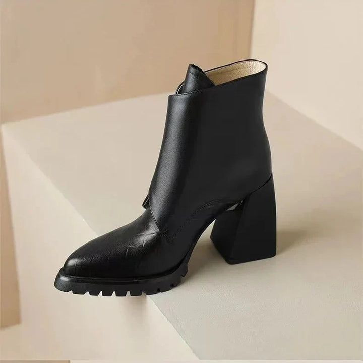 Mens Leather Boots Classic Fit