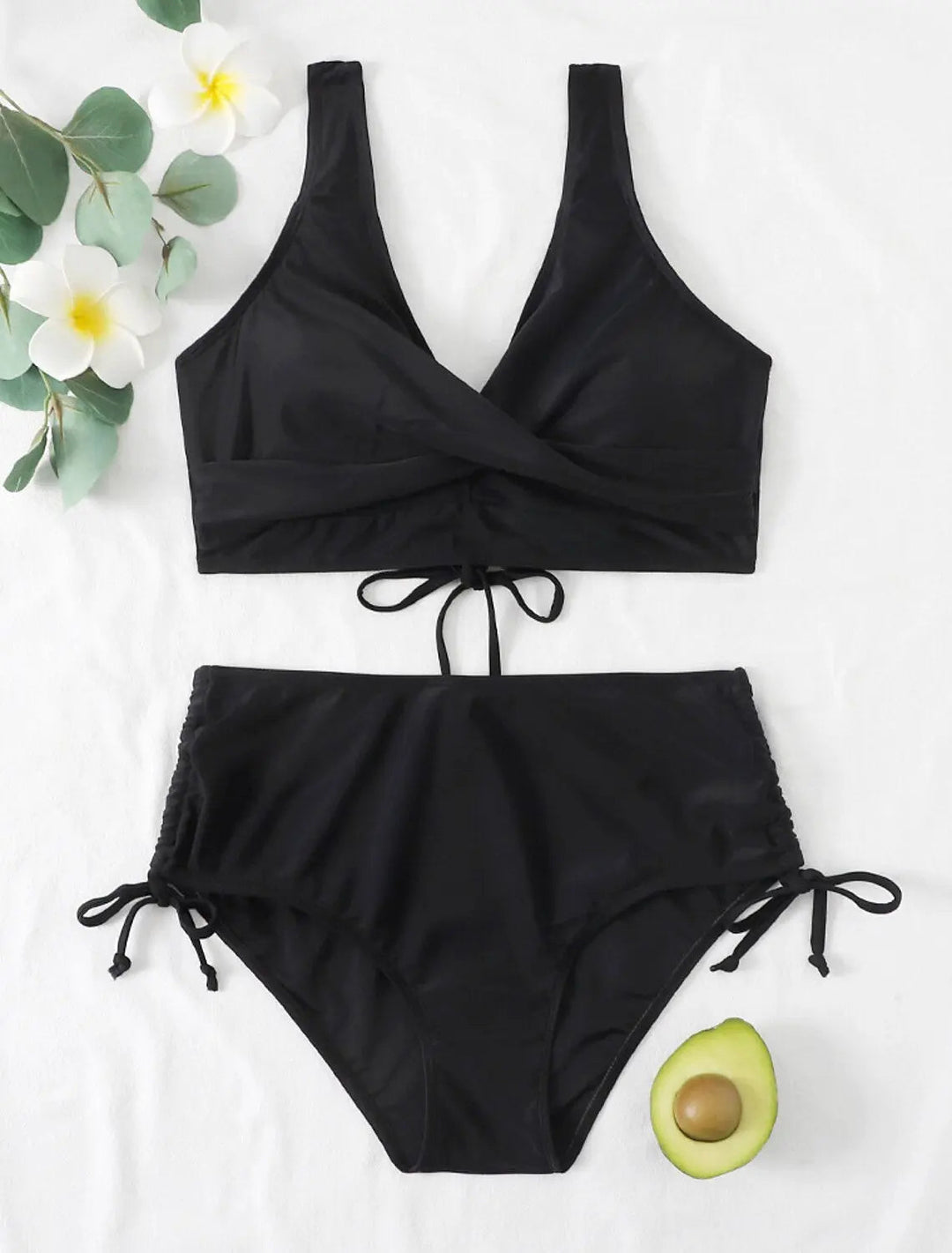 Womens Bikini Swimwear Two-Piece Adjustable Fit