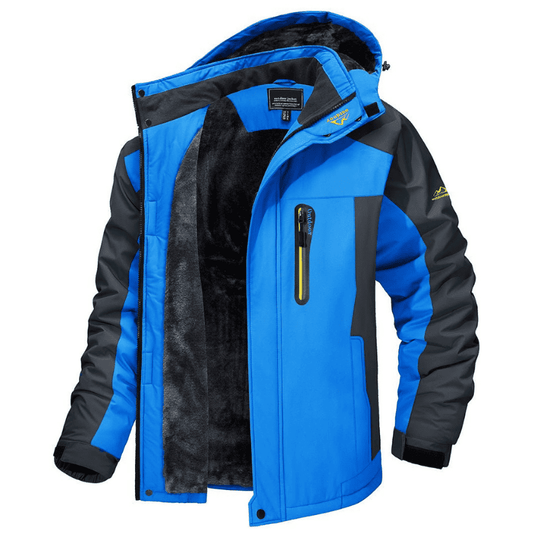Mens All-Weather Jacket Water-Resistant Durable Fit