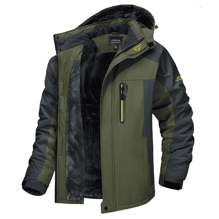 Mens All-Weather Jacket Water-Resistant Durable Fit - BritishMode