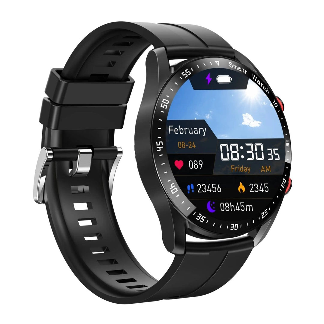 Unisex Health Monitor Watch with Glucose Meter Integration - BritishMode