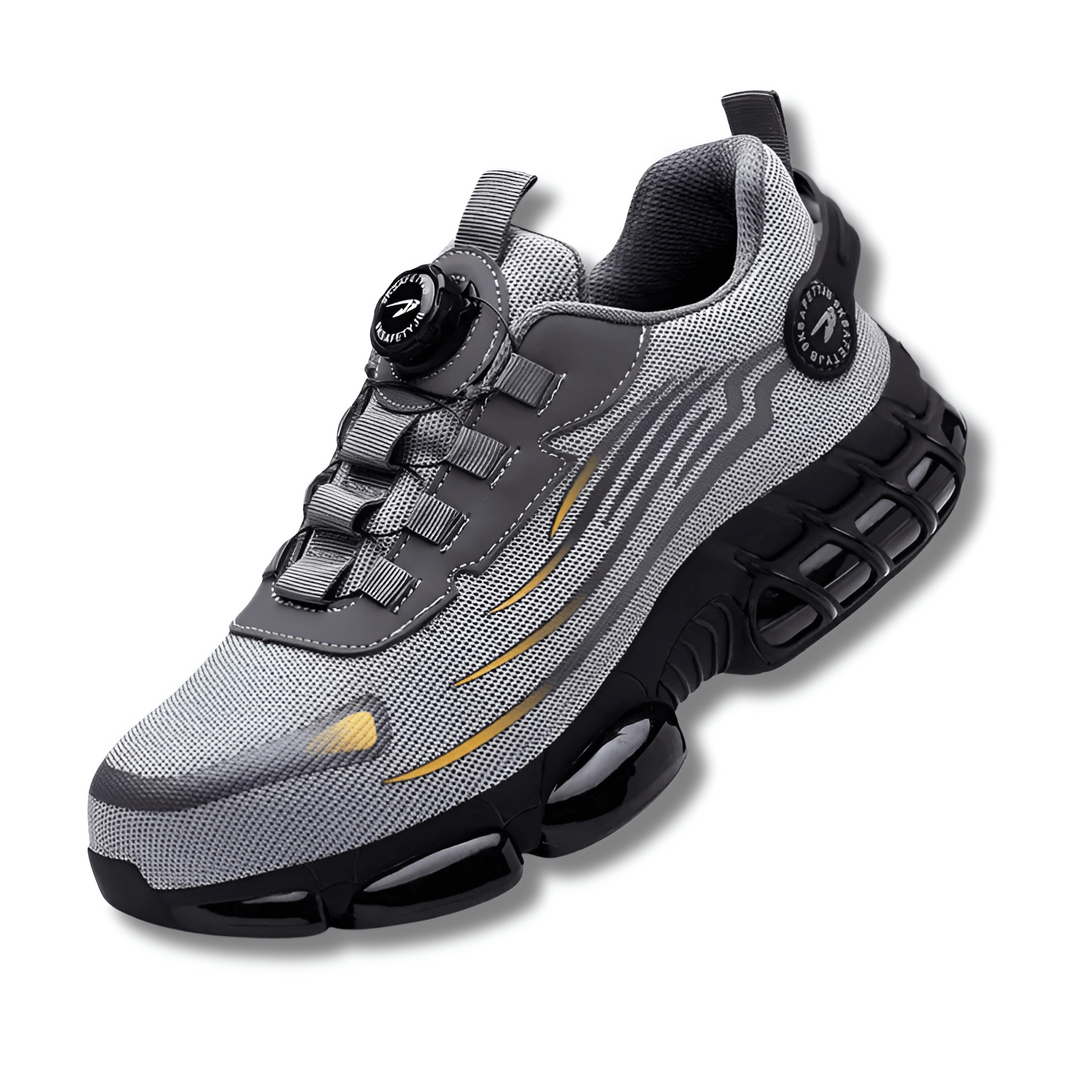 Mens Orthopedic Work Shoes with Removable Sole Comfortable Fit
