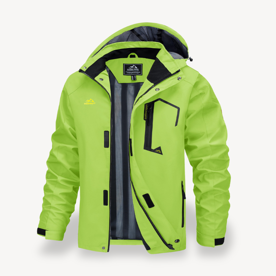 Mens Jacket Water-Resistant Lightweight Fit