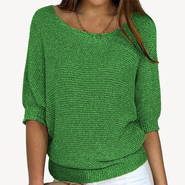 Womens Knit Pullover Sweater Casual Fit