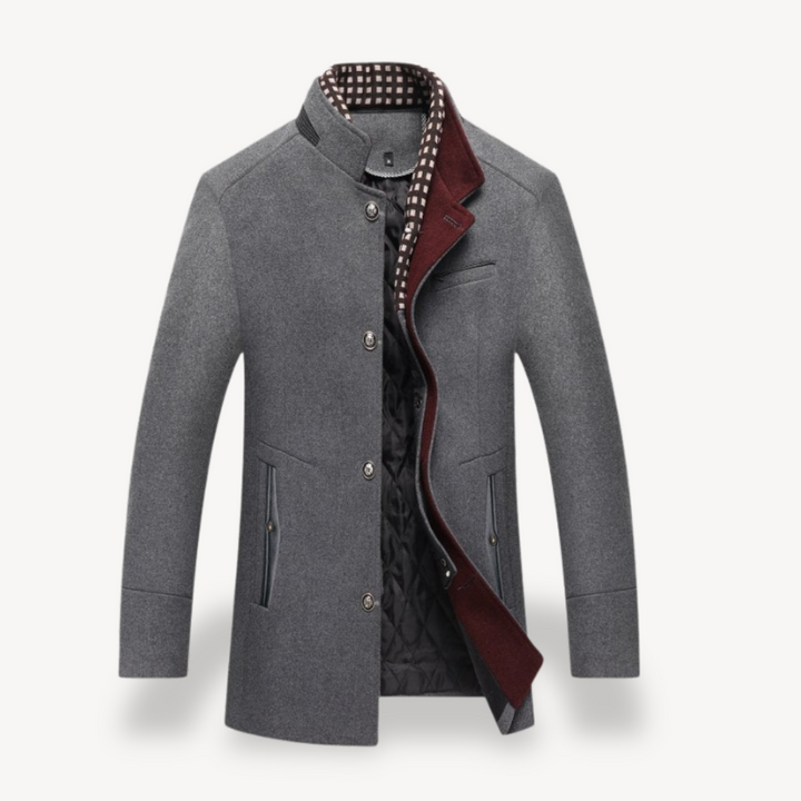Mens Casual Jacket Button-Down Front